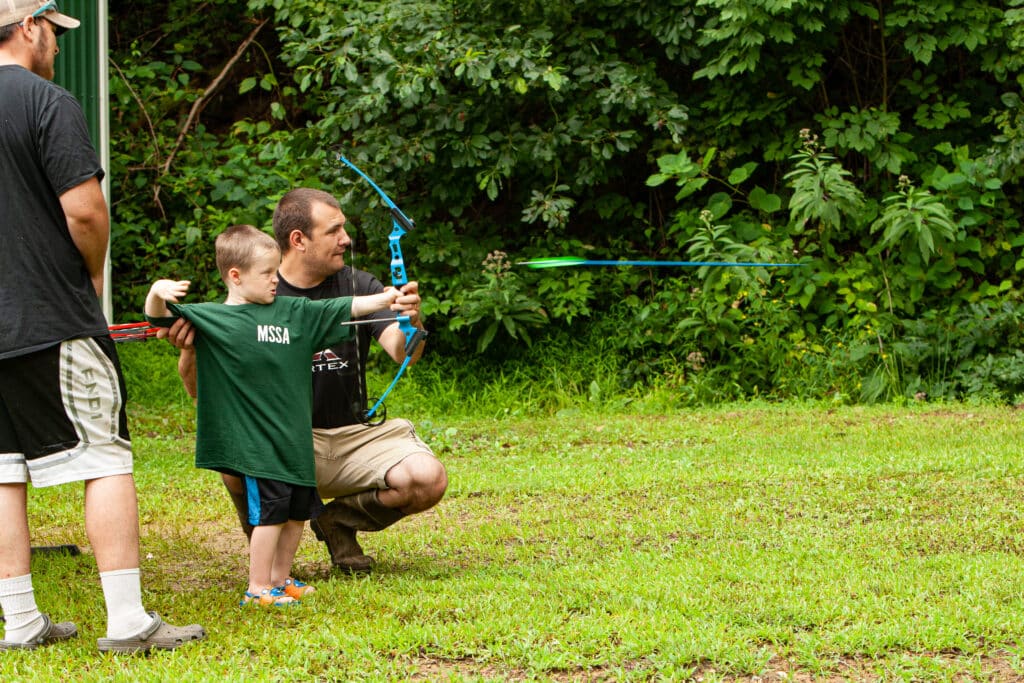 Mountain State Sportsmen's Association, Youth Day 2022-Arrow in Flight!